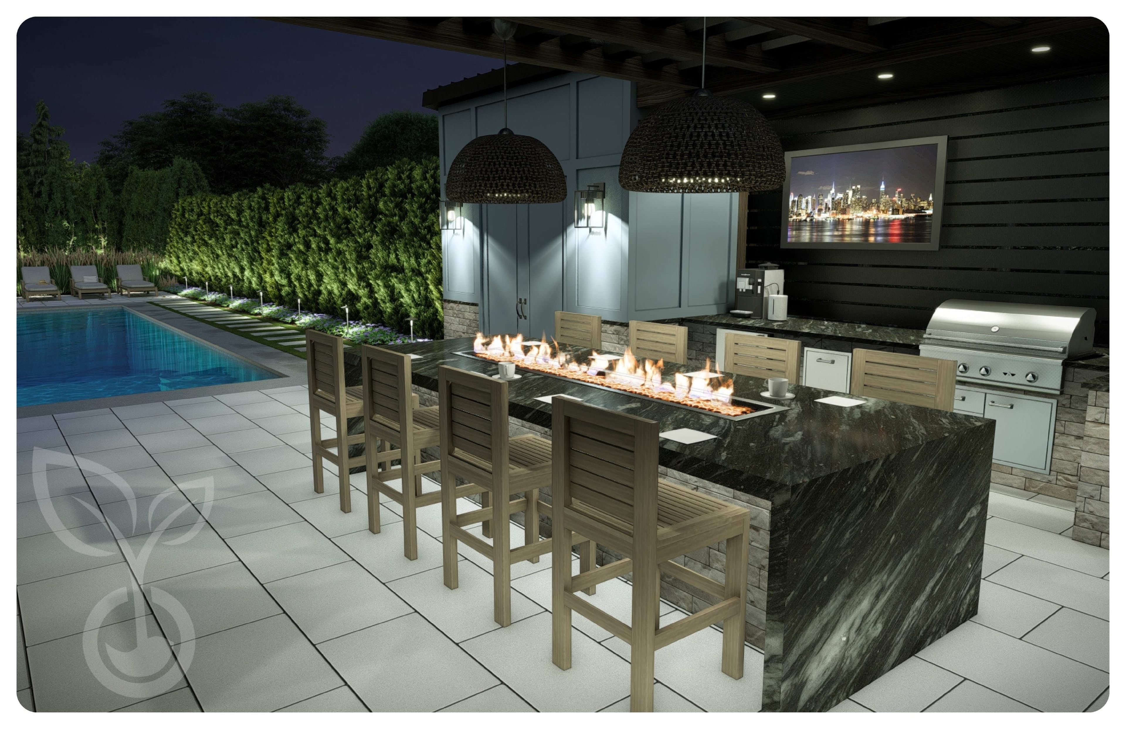 Outdoor kitchen